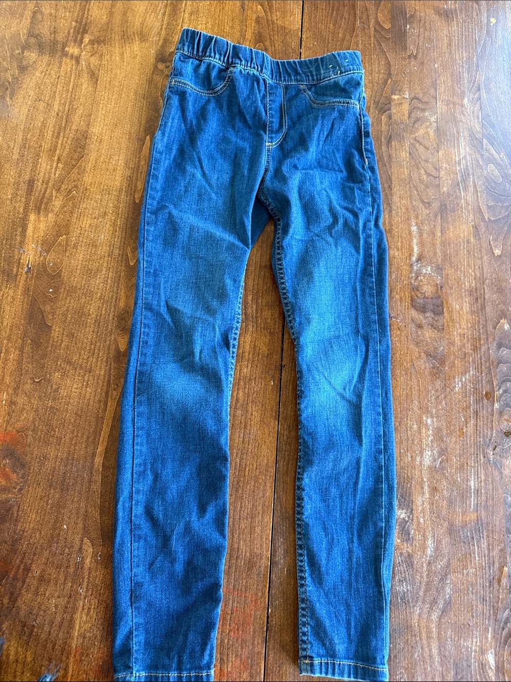 H&M Kids Blue Stretch Denim Leggings